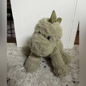 Jellycat Fuddlewuddle Dinosaur Dino Sage Green Plush Stuffie 8” Bean Bag Toy